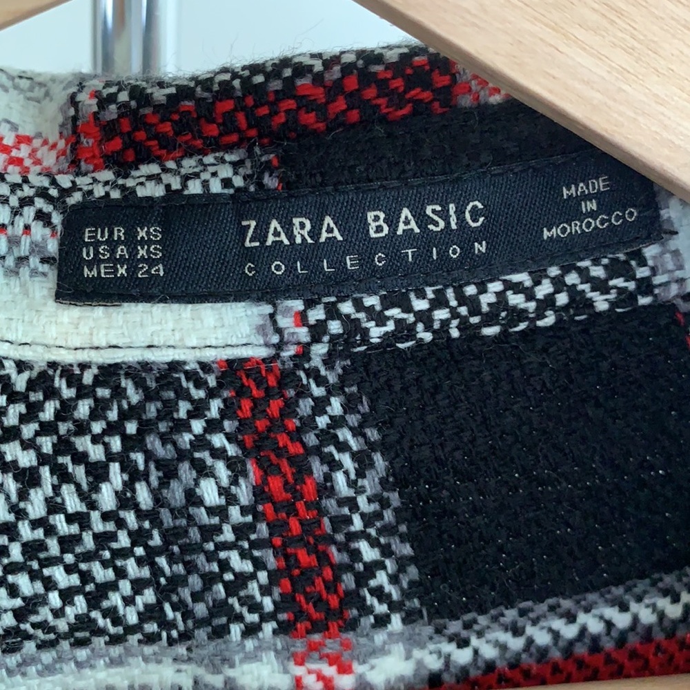 Zara basic plaid dress - Picture 2 of 4
